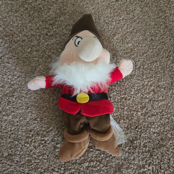 Disney Grumpy Plush Stuffed Animal 9 inch - Picture 2 of 5